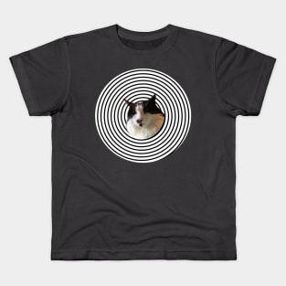 Hypnotic Cat Kids T-Shirt